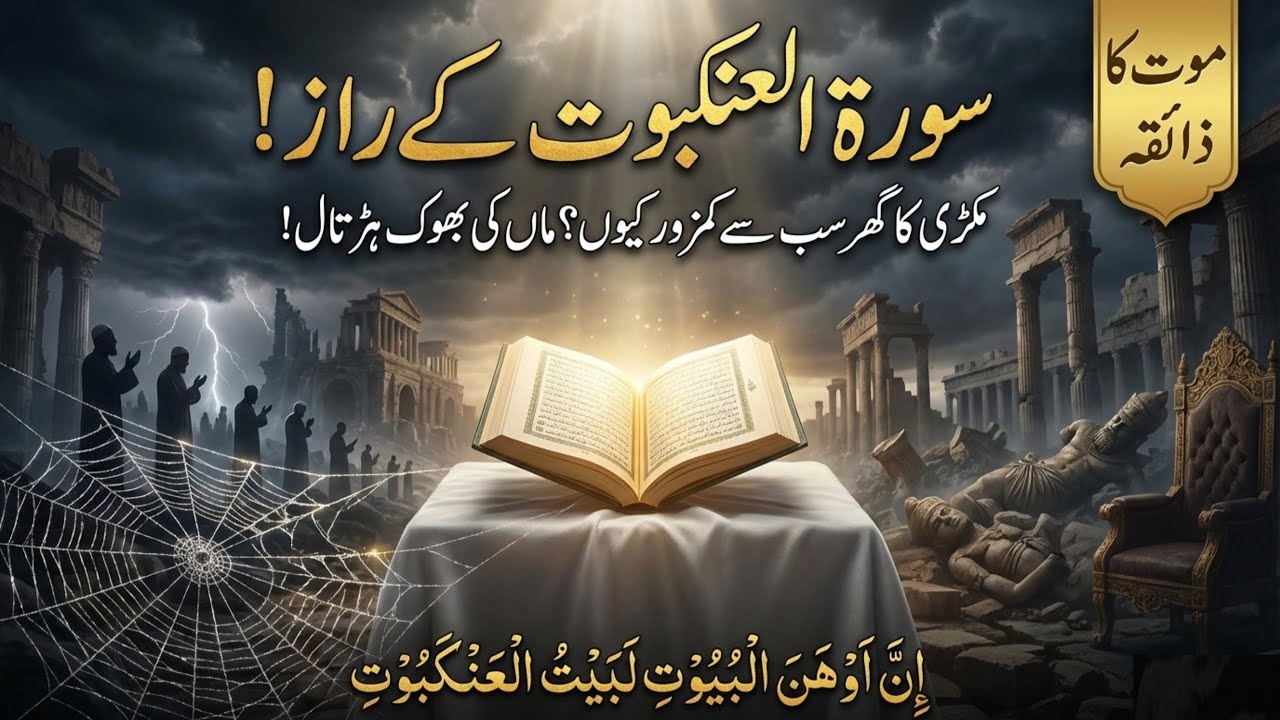 Surah Al Ankabut | Makri ka Ghar aur Maut ka Zaiqa | Shirk vs Tawheed | Quran | Sialvi TV
