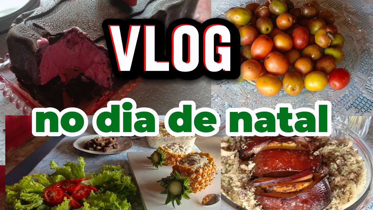 Vlog do dia de Natal🎅+ almoço+colhendo seriguela+ tratando dos peixes 🐠🐠🐠