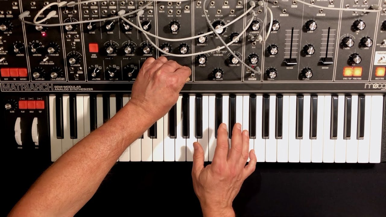 Kraftwerk - Neon Lights - Moog Matriarch Cover (Instrumental)