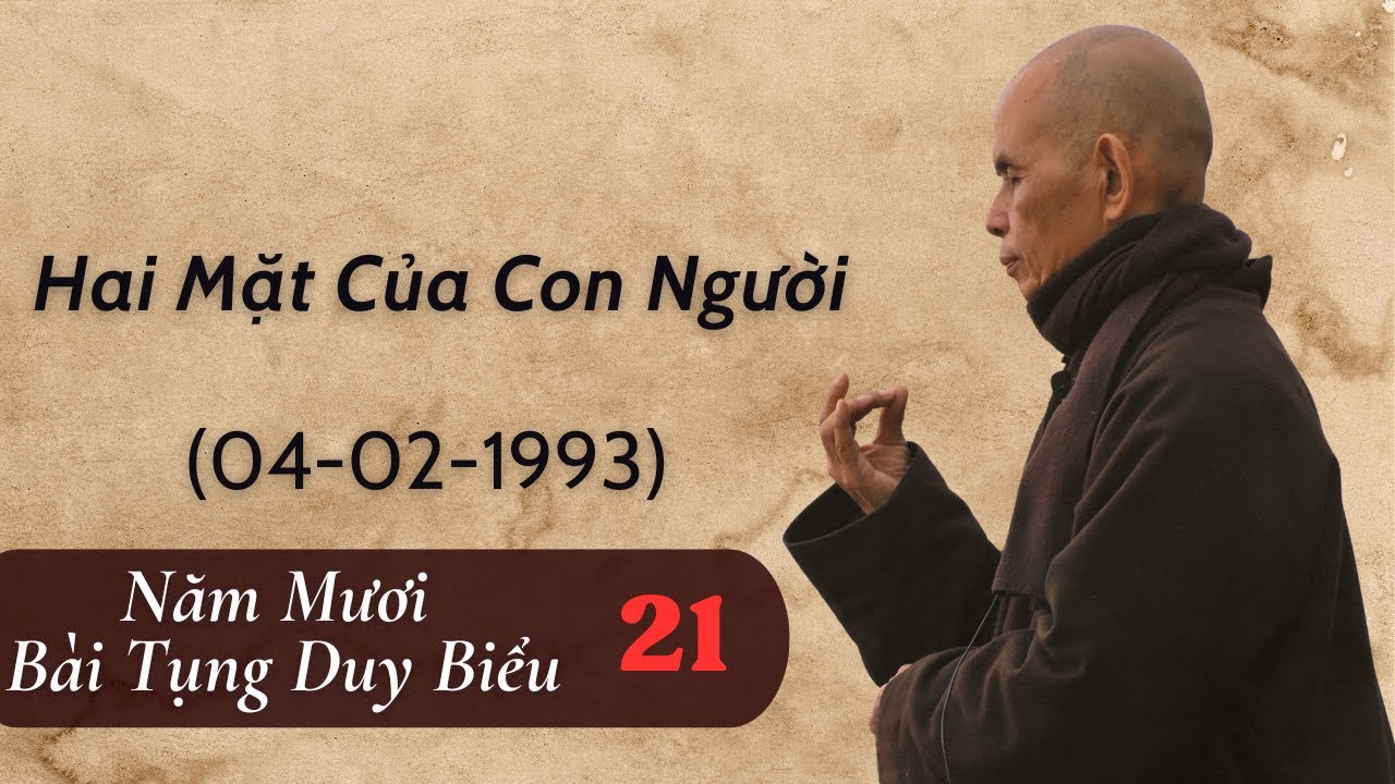 Nỗi Sợ Thâm Sâu Trong Ta [NMBTDB 21B] | TS Thích Nhất Hạnh(04-02-1993, Xóm Thượng, Làng Mai)