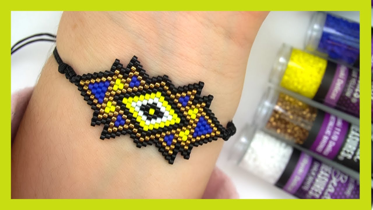 PULSERA DE MIYUKI/ BRICK STICH/PULSERA CON PICOS