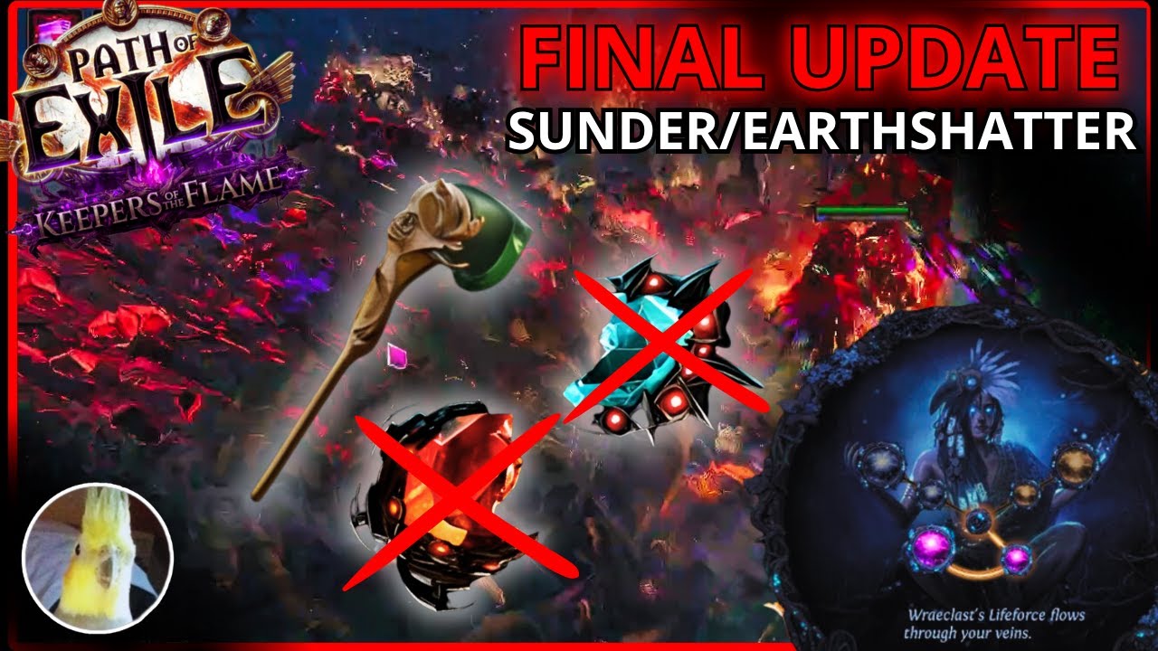 [PoE 3.27] Sunder/Generał's Cry Earthshatter of Prominance Chieftain Slammer Build Final Update
