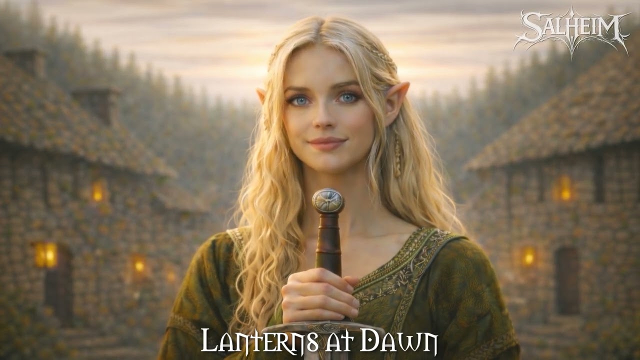 LANTERNS AT DAWN | Celtic Ambient Music • Medieval Folk • Relaxing Fantasy Soundscape