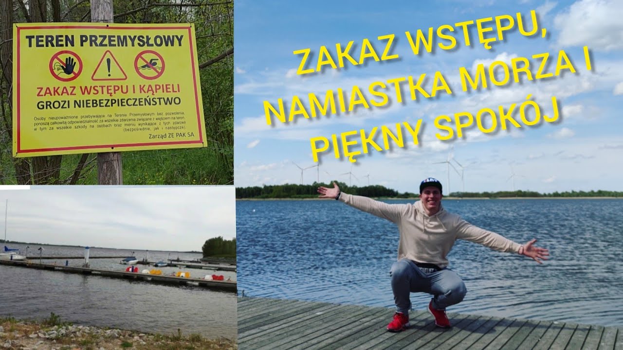ZABRONILI TAM WCHODZIĆ! /  ŁÓDZKIE MIEJSCÓWKI- Zbiornik Przykona, Osadnik Gajówka, Jeziorsko