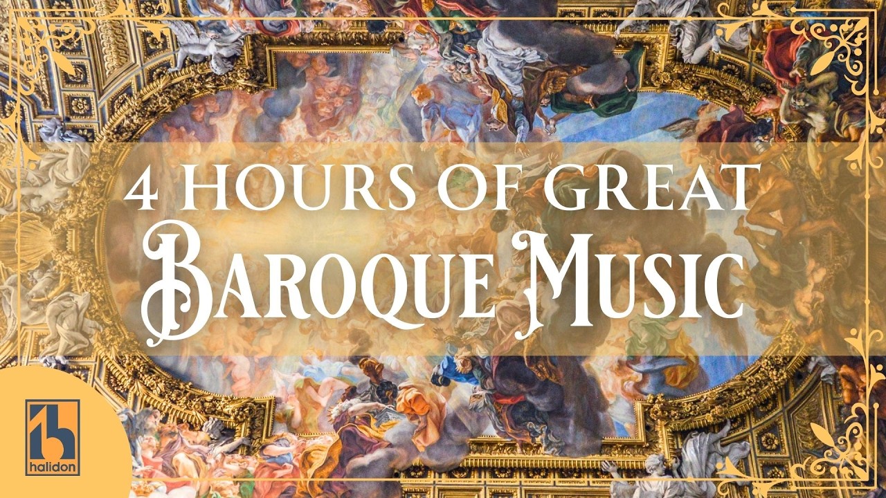 4 Hours of Great Baroque Music | Bach, Handel, Vivaldi, Albinoni, Corelli...