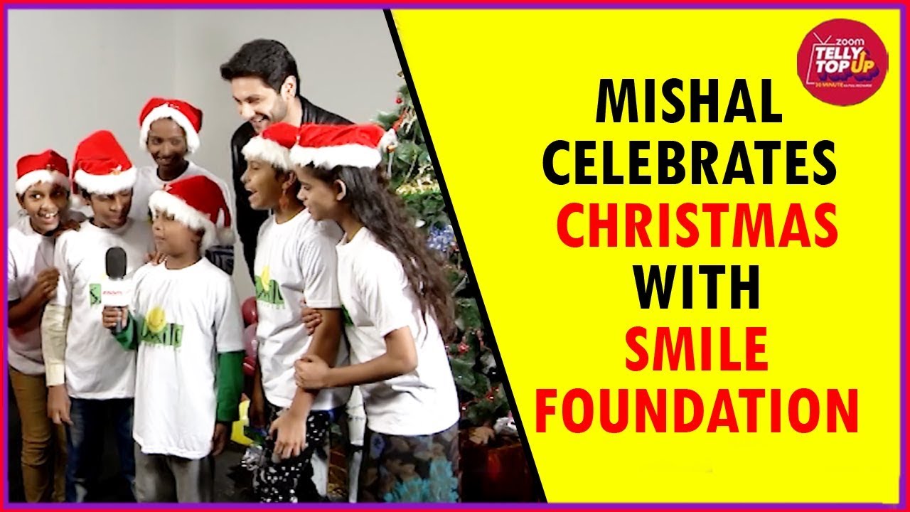 Mishal Raheja Celebrates Christmas & Promotes His Song ‘Power Of Love’ With Smile Foundation