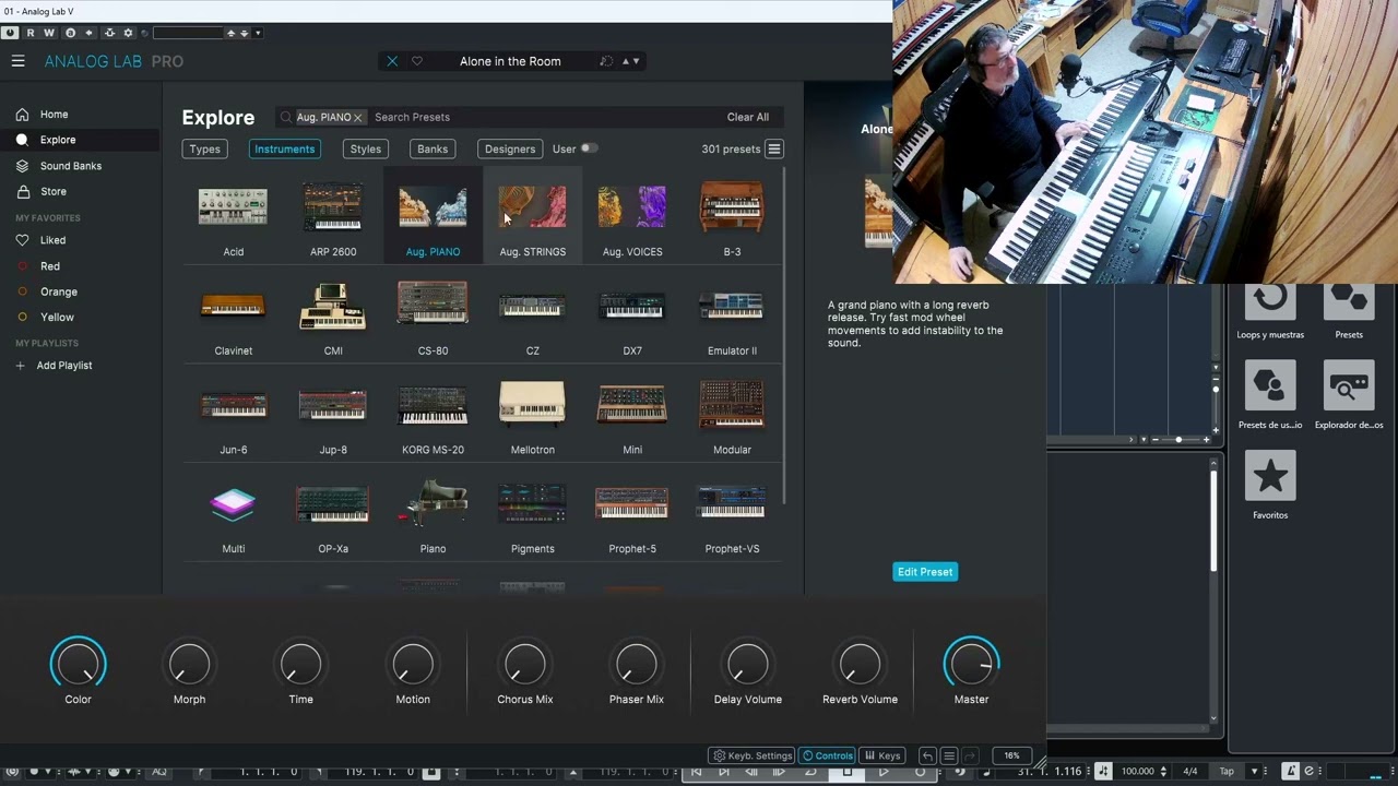 ARTURIA Analog Lab Pro | Completa familia  de instrumentos de teclado para la  produccion musical