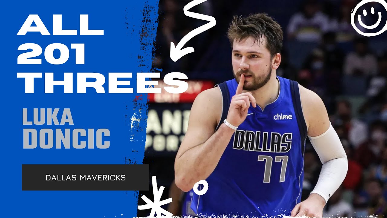 Luka Doncic ALL 201 Three-Pointers From 2021-22 NBA Regular Season | King of NBA