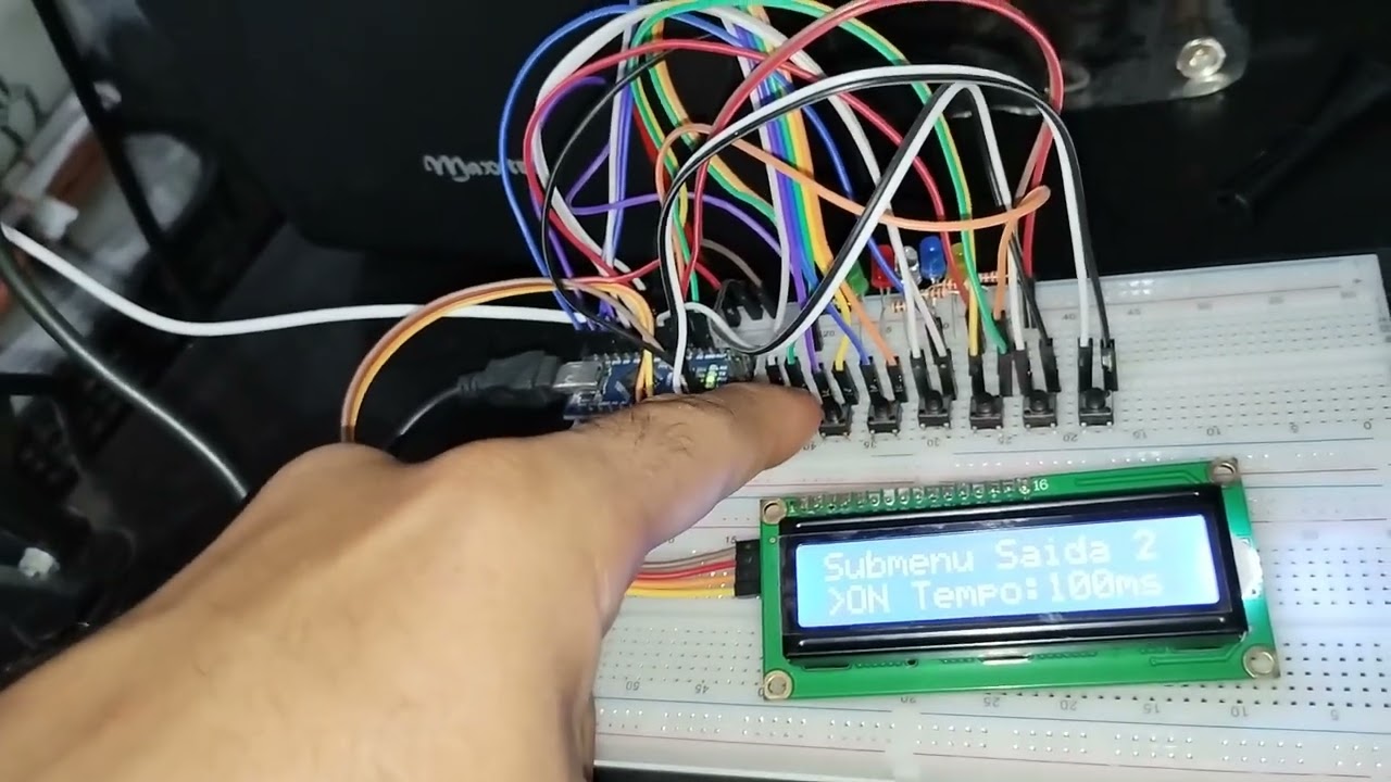 Projeto CLP Arduino Nano laboratório de experimentos automação, acionamentos aguardem novidades