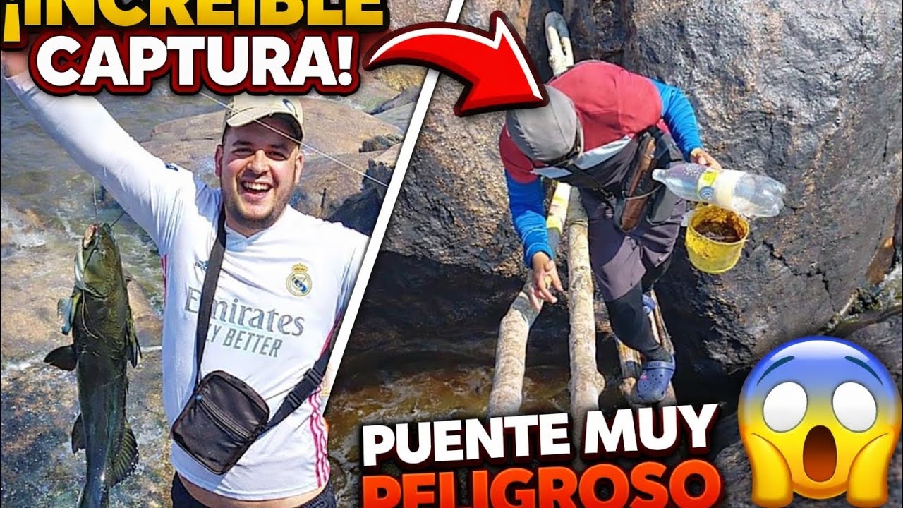 PESCA EXTREMA en el INFIERNO de PIEDRA: Raudales del Orinoco 