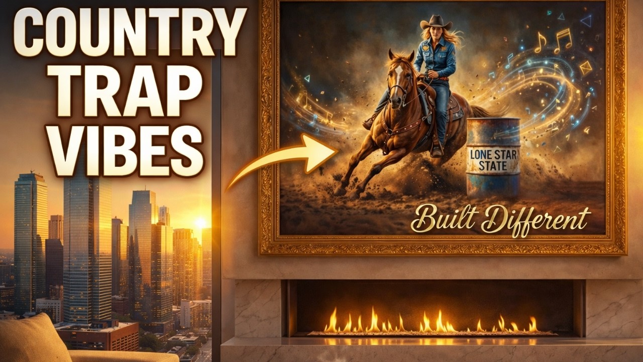 Country Trap Luxury Vibes 🤠🔥 | Uplifting Country Hip Hop Beats in a Texas Penthouse (4 Hours)