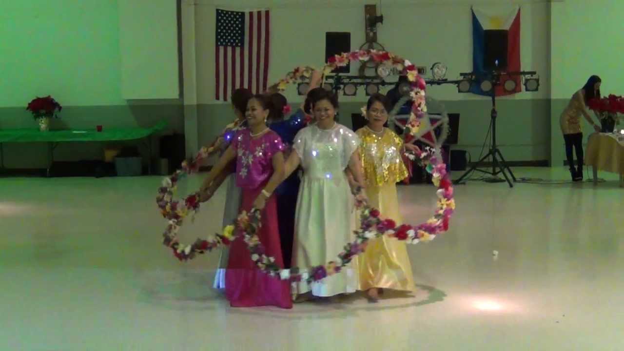 Cedar Rapids 2012 Fil-Am Christmas Party Bulaklakan Dance.MTS