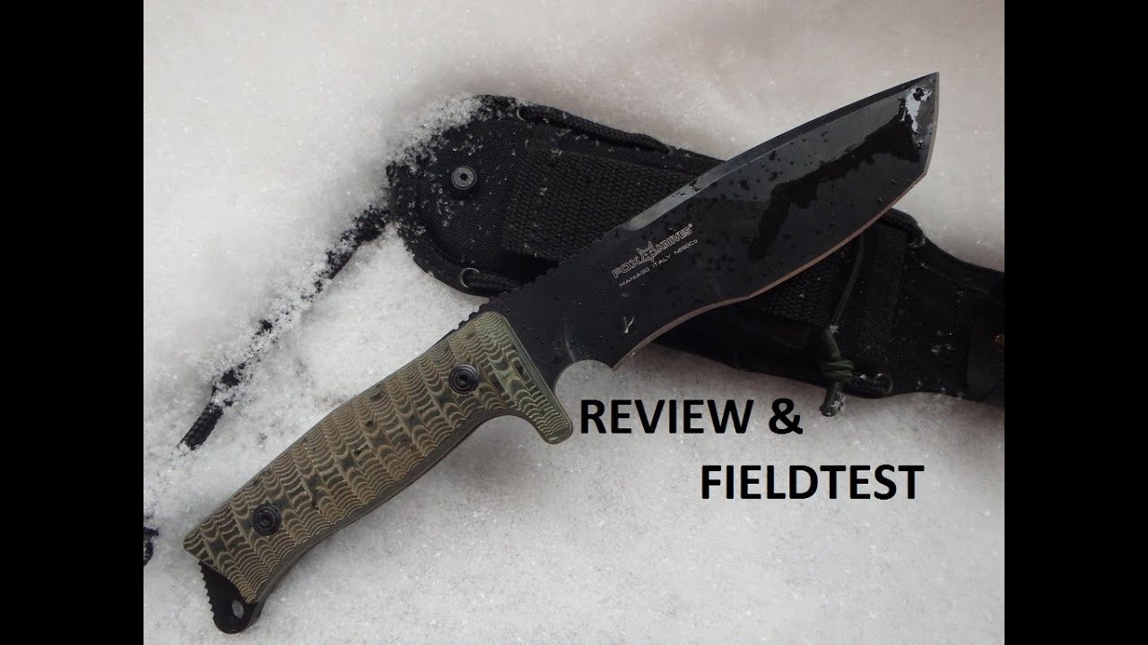 REVIEW & FIELDTEST - THE FKMD Trapper SURVIVALKNIFE