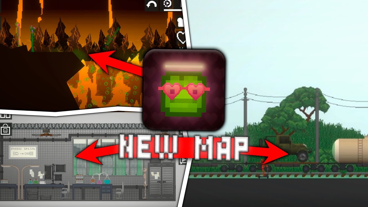 NEW MAPS IN MELON PLAYGROUND \ SECRET MAPS IN MELON SANDBOX
