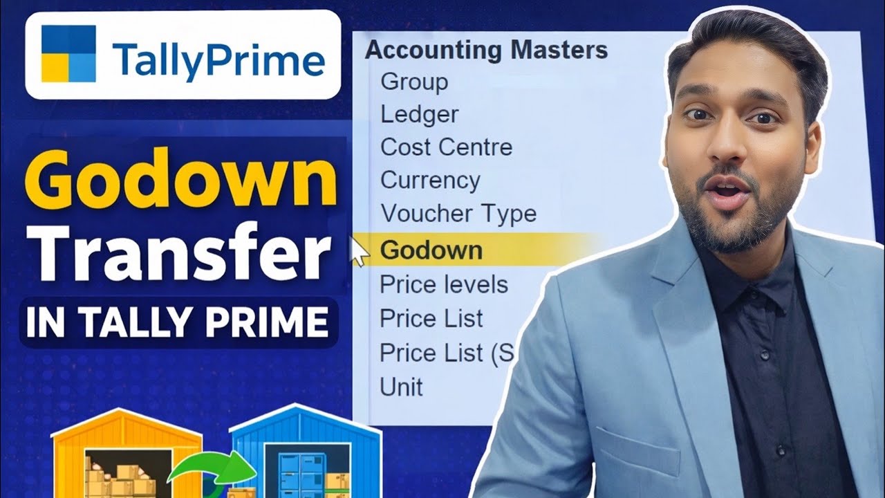 how to use godown in tally prime | godown transfer in tally prime | godown in tally prime | #tally