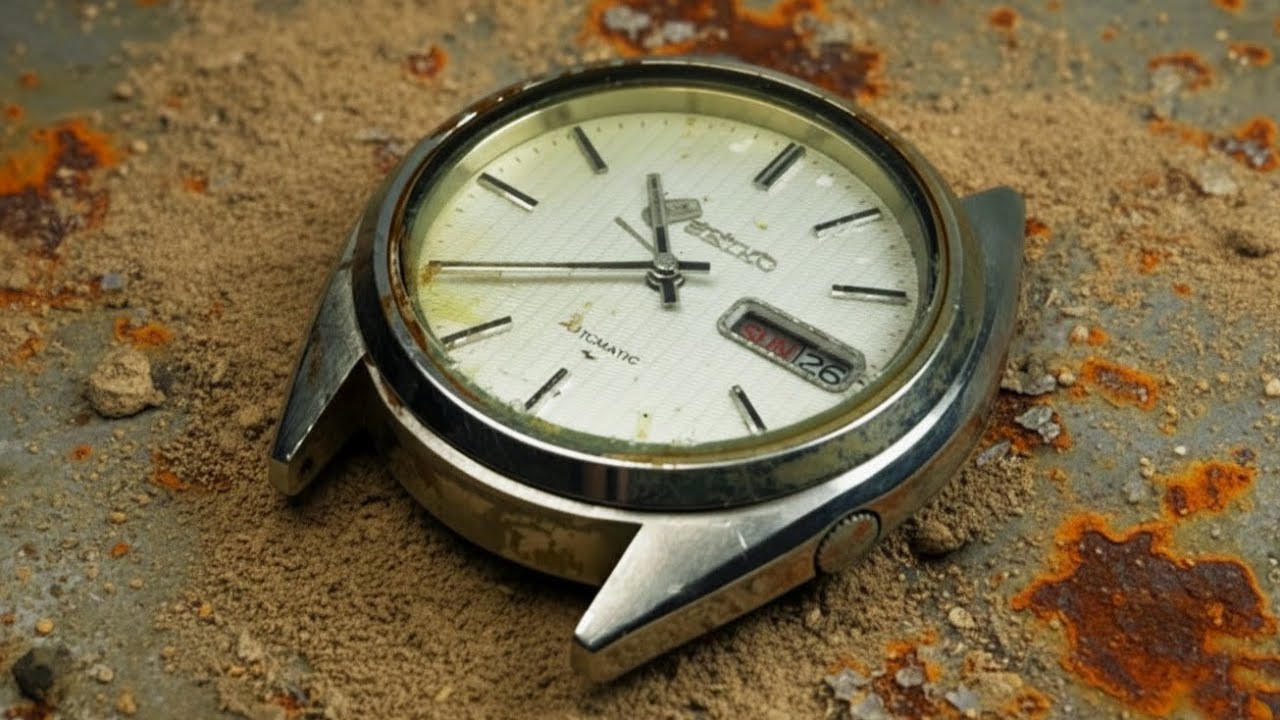 Я Восстановил Ржавый SEIKO до Точности ROLEX! | Невероятная Реставрация