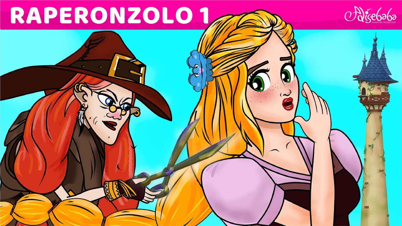 Raperonzolo Parte 1 - Storie Italiane | Storia | Cartoni Animati | Fiabe e Favole per Bambini
