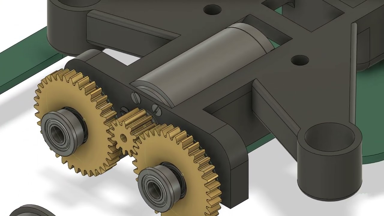 Exploded View - Semreh v2 - LineFollower Robot