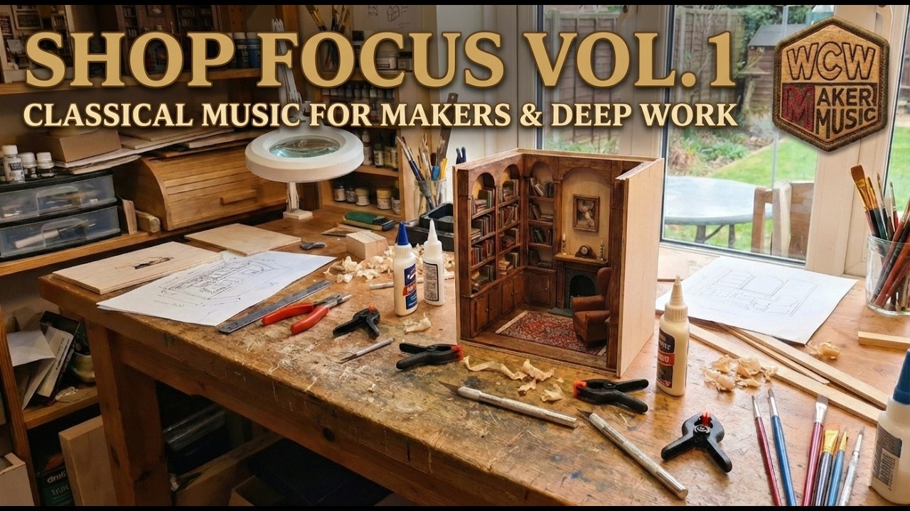 Shop Focus Vol. 1 – Classical Music for Makers & Deep Work