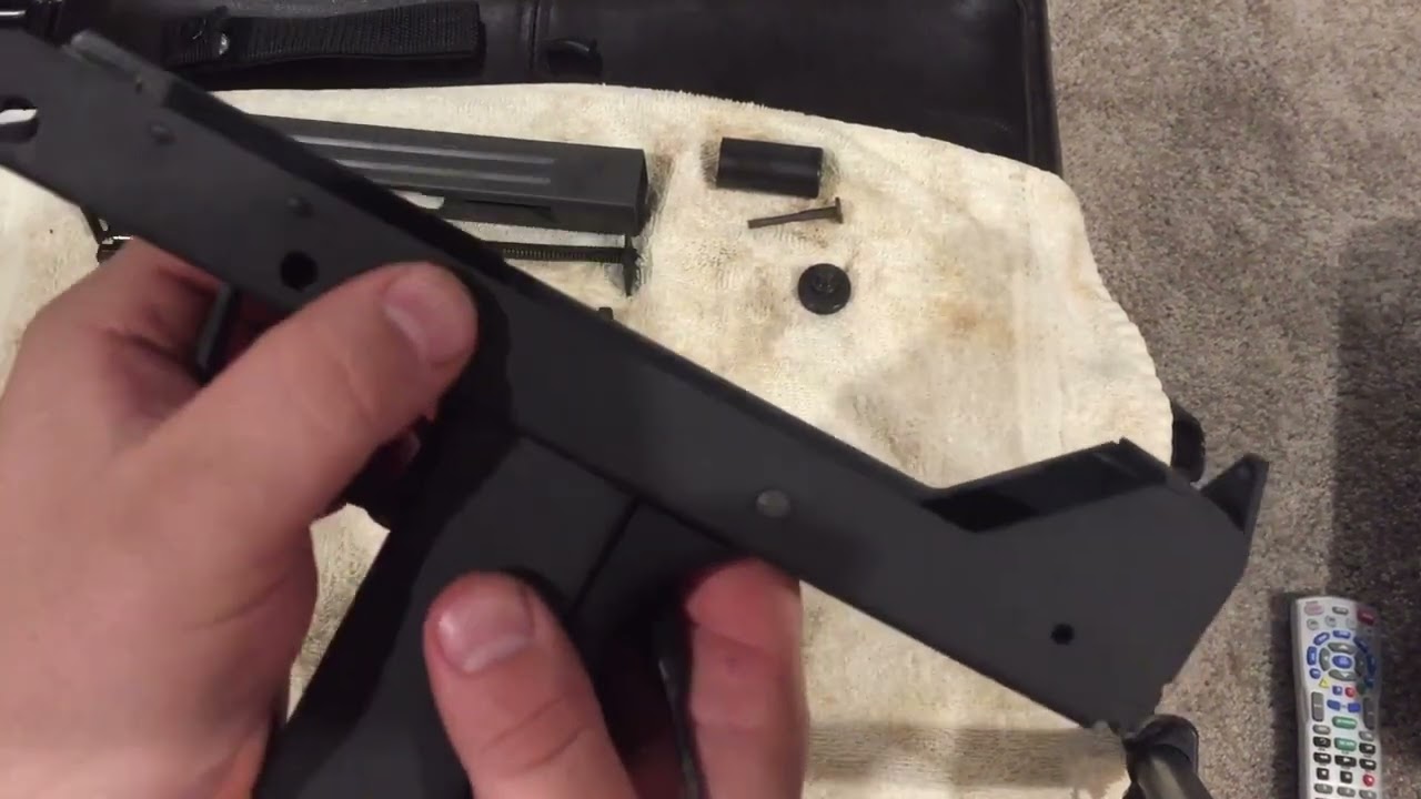 cleaning Cobray Mac m11