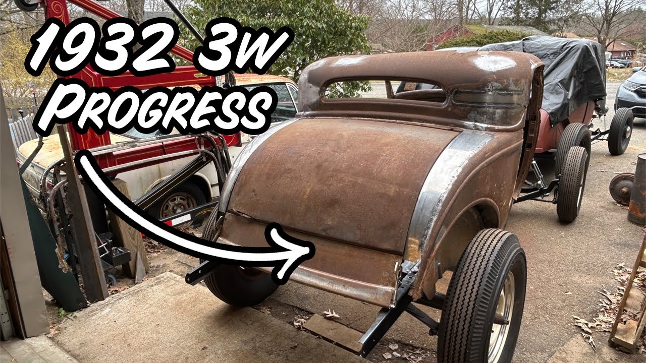 Fixing The Body On The 1932 3w Coupe Part 2