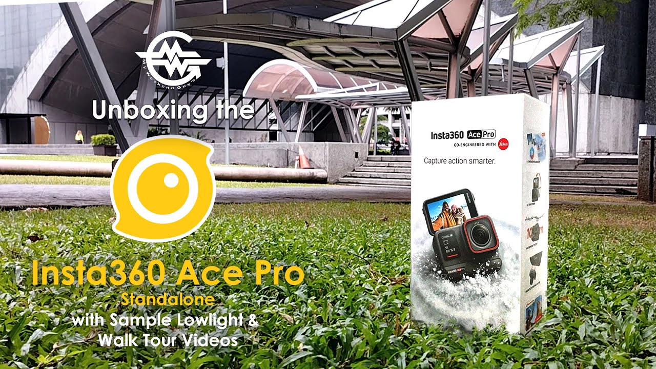 Insta360 Ace Pro Unboxing 4K + Lowlight Test & Walk Tour in Philippines 🇵🇭