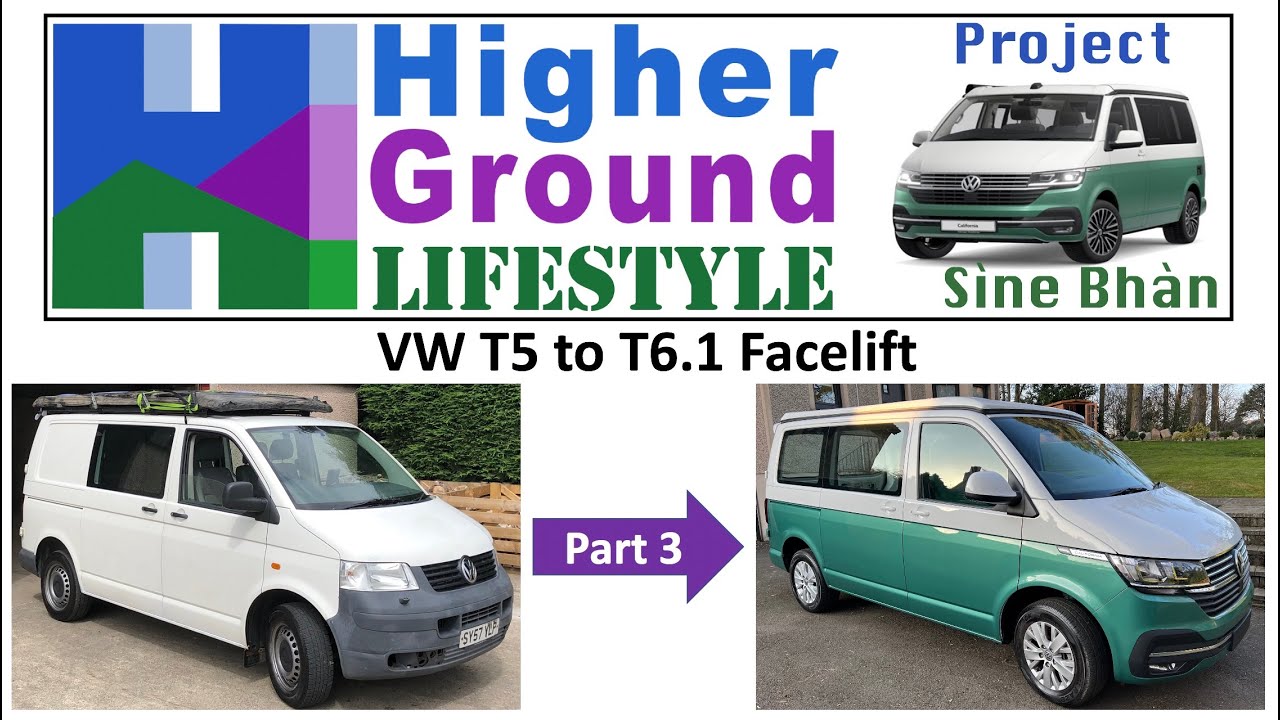 Рестайлинг передней части VW T5 до VW T6.1 — шаг за шагом: часть 3 (фары и электрика)