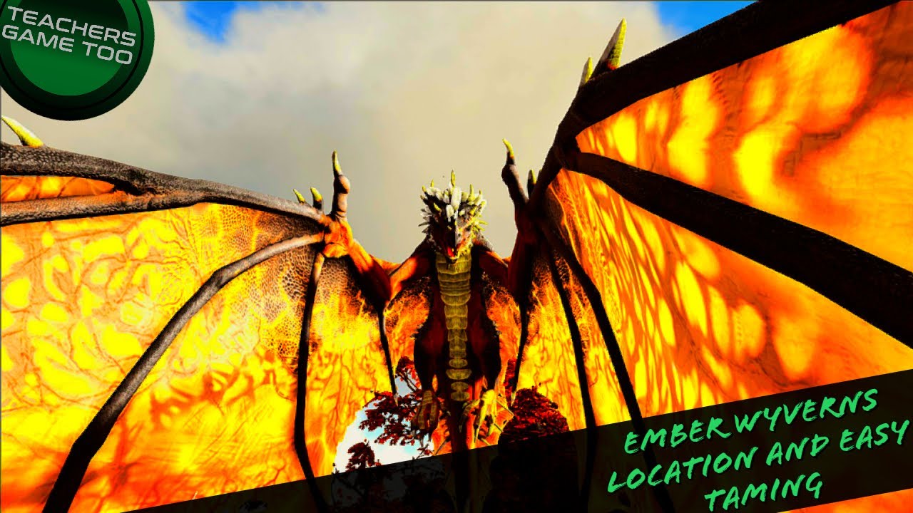 EMBER WYVERNS LOCATION AND EASY TAMING METHOD!