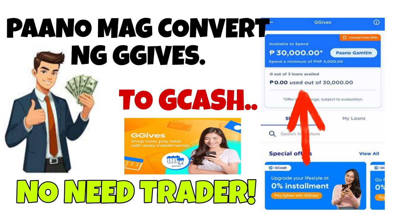HOW TO CONVERT GGIVES TO CASH.
