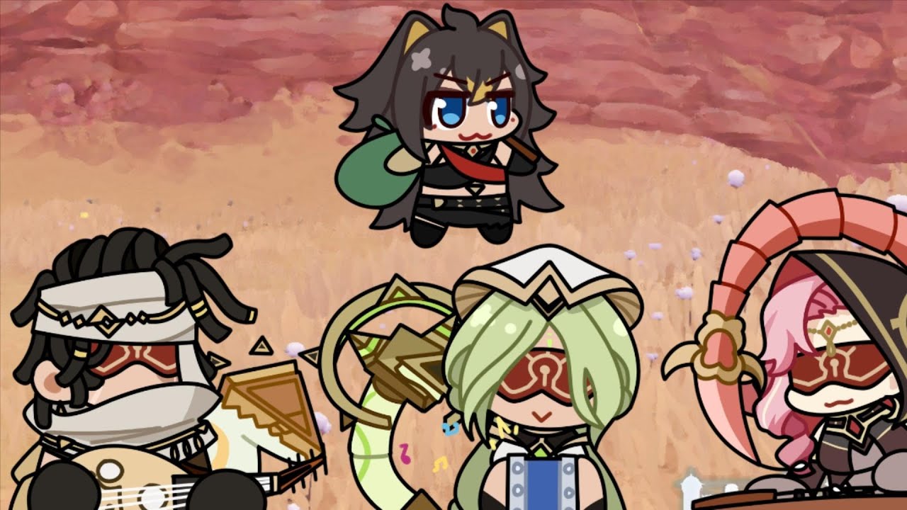 【Genshin Impact Animation】Join The Eremites and embrace the beautiful Dehya！！！！