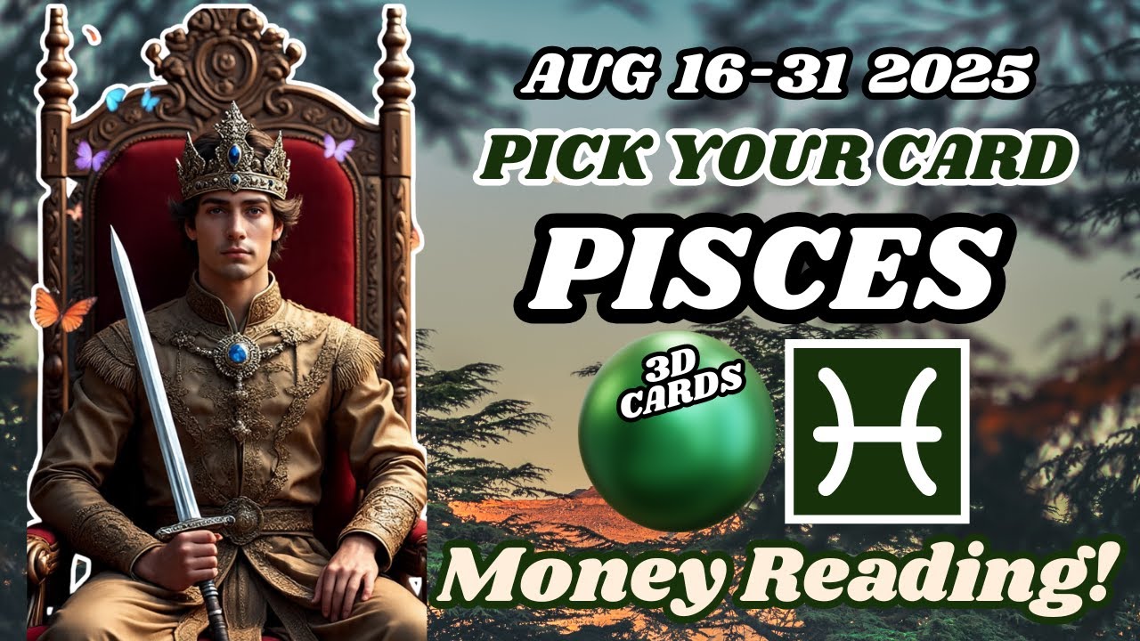 ♓PISCES!👏TAGUMPAY ANG NAGHIHINTAY!😍[AUG.16-31/2025]💰MONEYREADING #tarot #astrology #zodiac #pisces