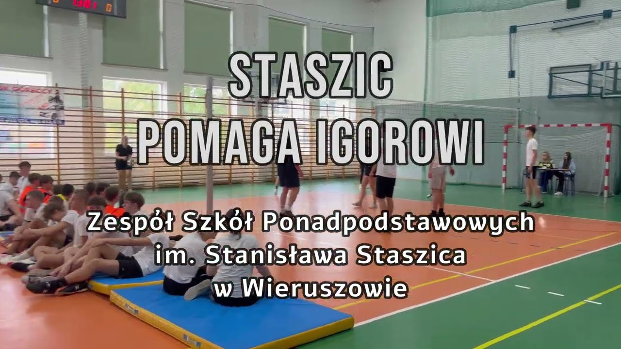 „Staszic pomaga Igorowi” – wspólne działanie, wielkie serca