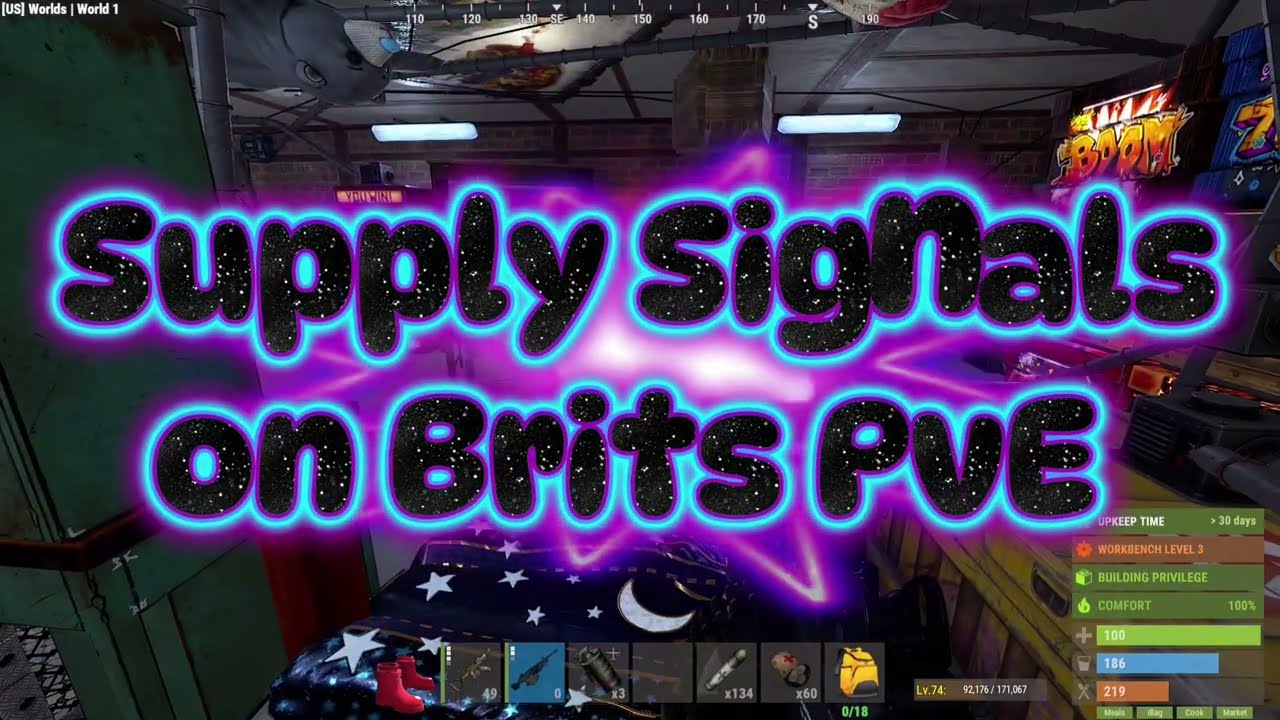 Supply Signals on Brits PvE Worlds