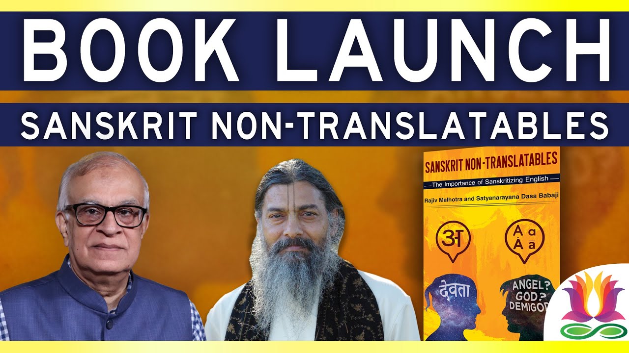 Book launch of 'Sanskrit Non-Translatables: The Importance of Sanskritizing English'