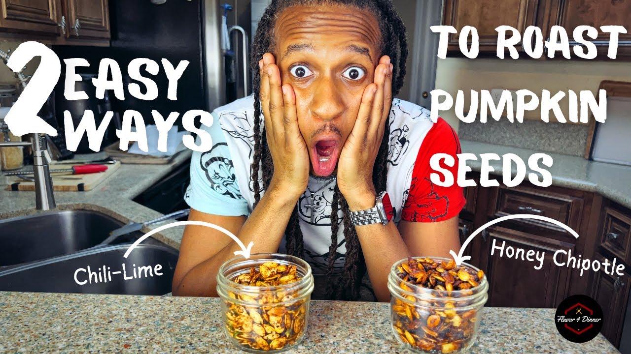 THE BEST WAY to Roast Pumpkin Seeds | Roasted Pumpkin Seeds| @Flavor4Dinner |