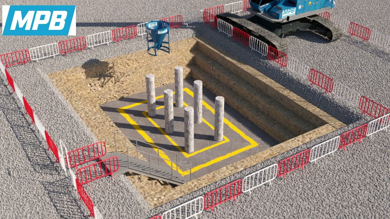 MPB Pile Cap Construction Methodology