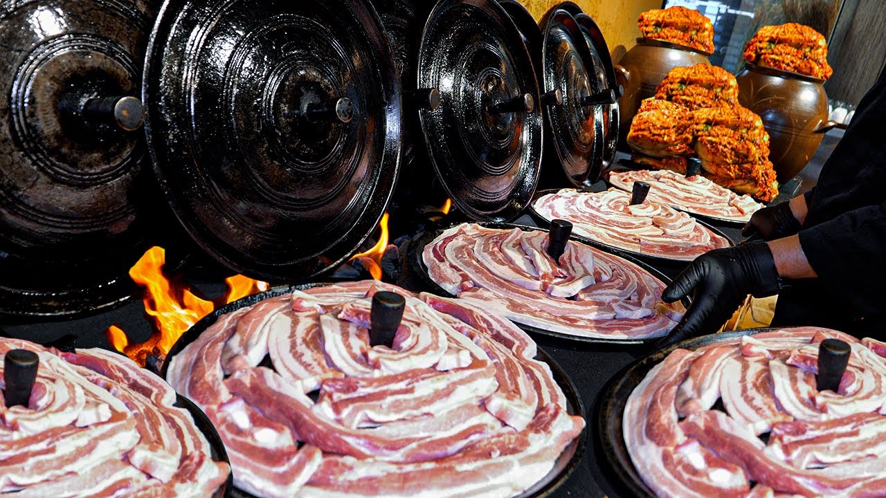 Один из 9 лучших BBQ в мире! Обязательно попробуйте корейское свиное BBQ, Самгёпсаль