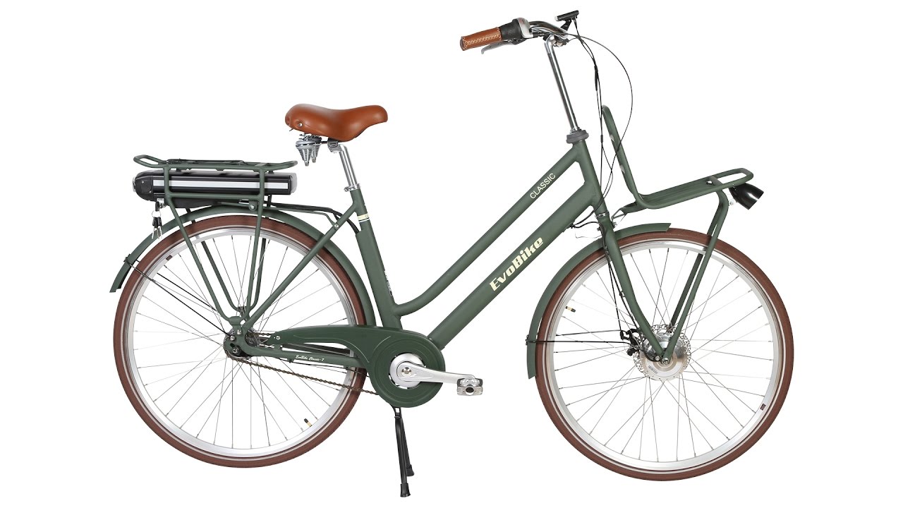 Elcykel Evobike Classic demonstration