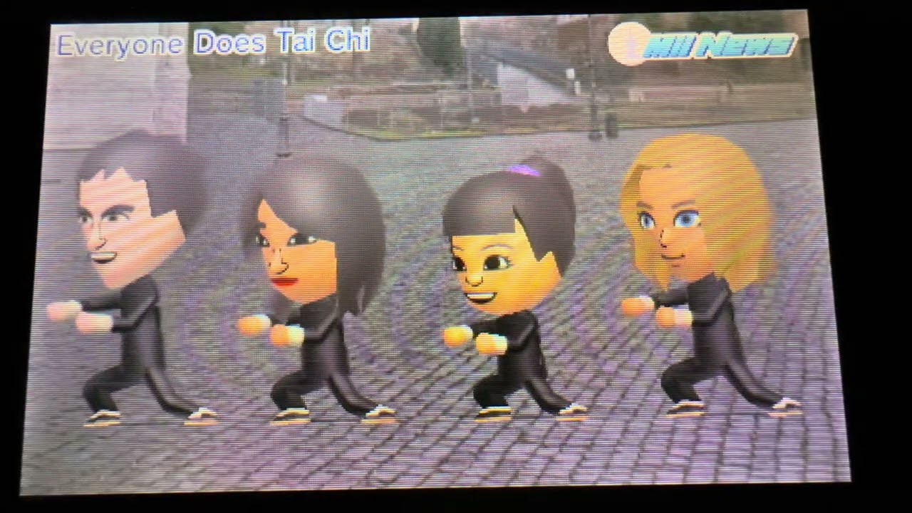 Tomodachi Life - "Everyone Does Tai Chi" Mii News