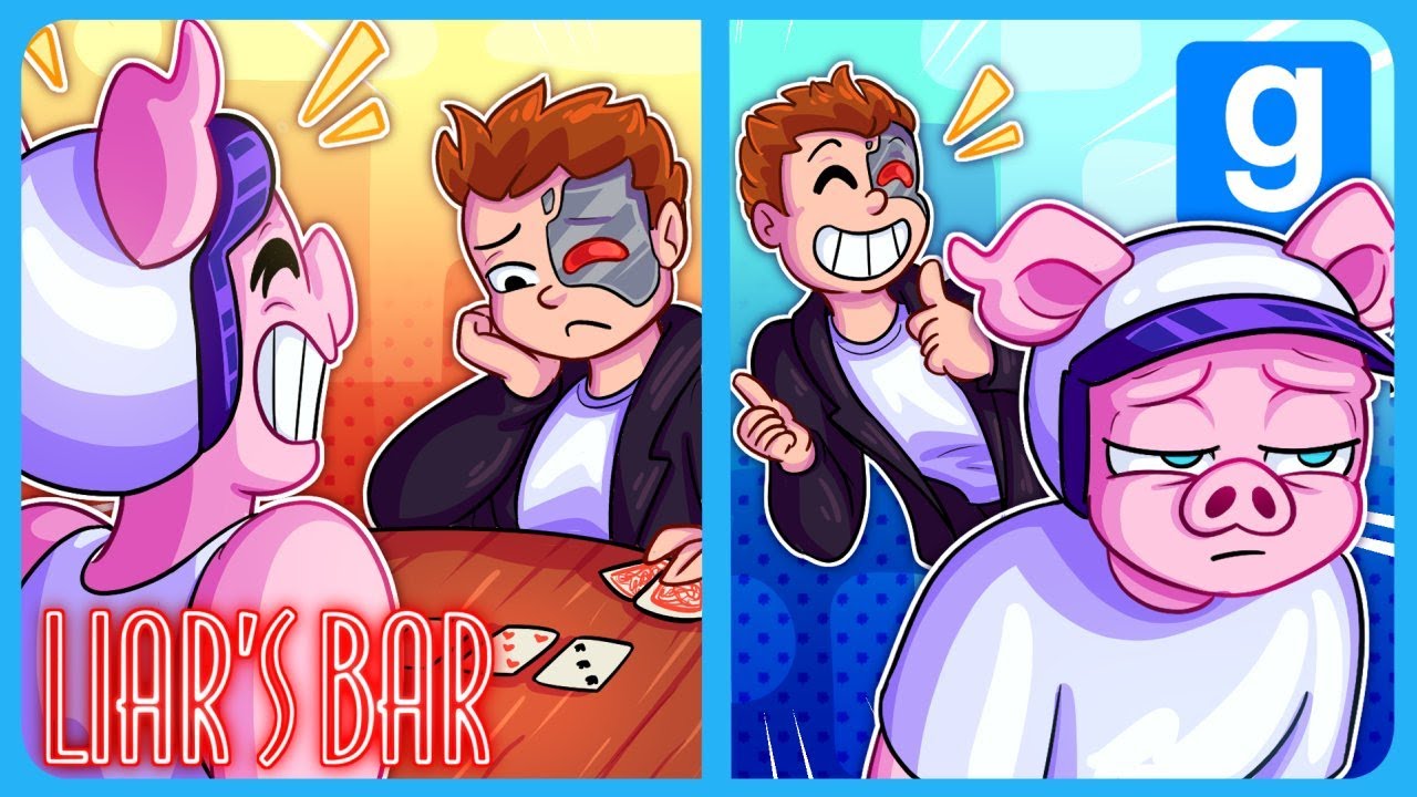 Покер в Liar's Bar привел моих друзей в ярость, поэтому мы тоже сыграли в Gmod