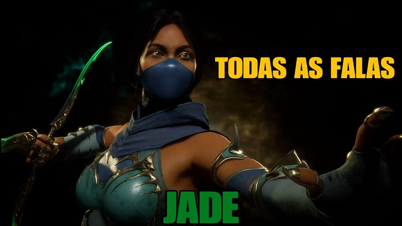 MORTAL KOMBAT 11 ULTIMATE TODAS AS FALAS DA JADE (DUBLADO PT-BR)