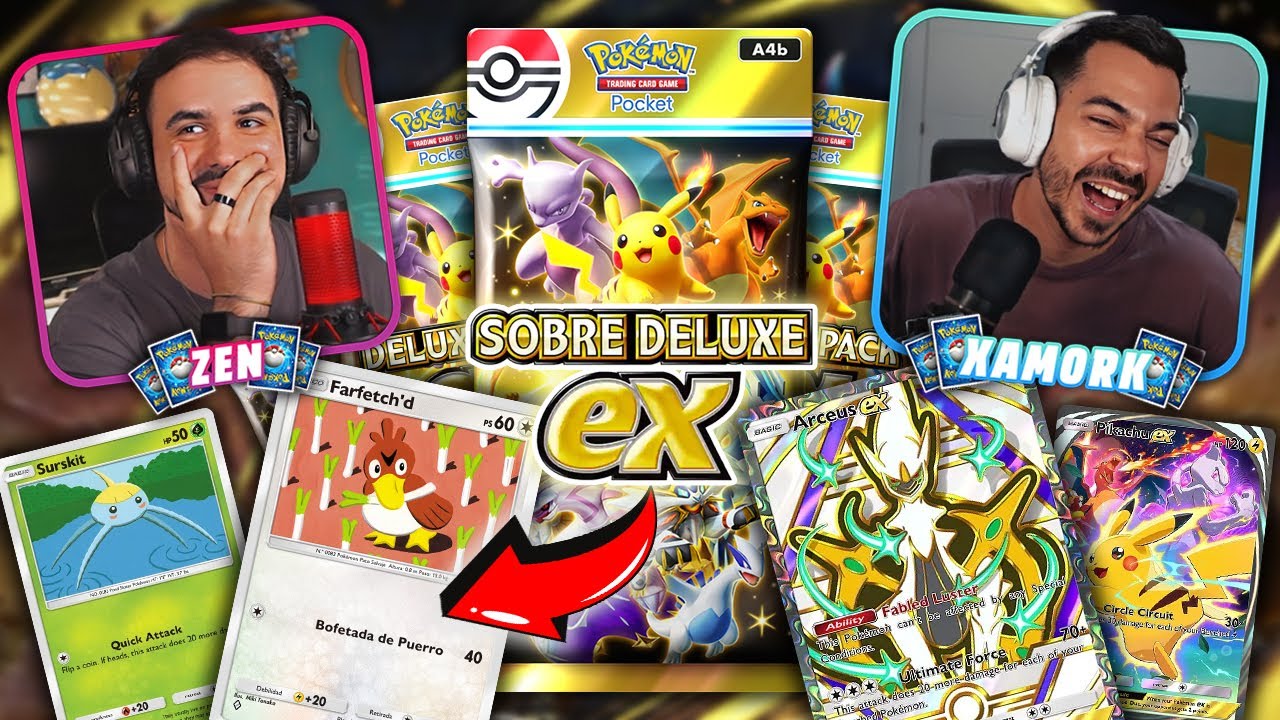 ¡HEMOS TEAMLOCKIZADO el TCG POCKET! ☠️ *SALE MAL* - Pokémon TCG Pocket Battle Opening con ⁨@Xamork⁩