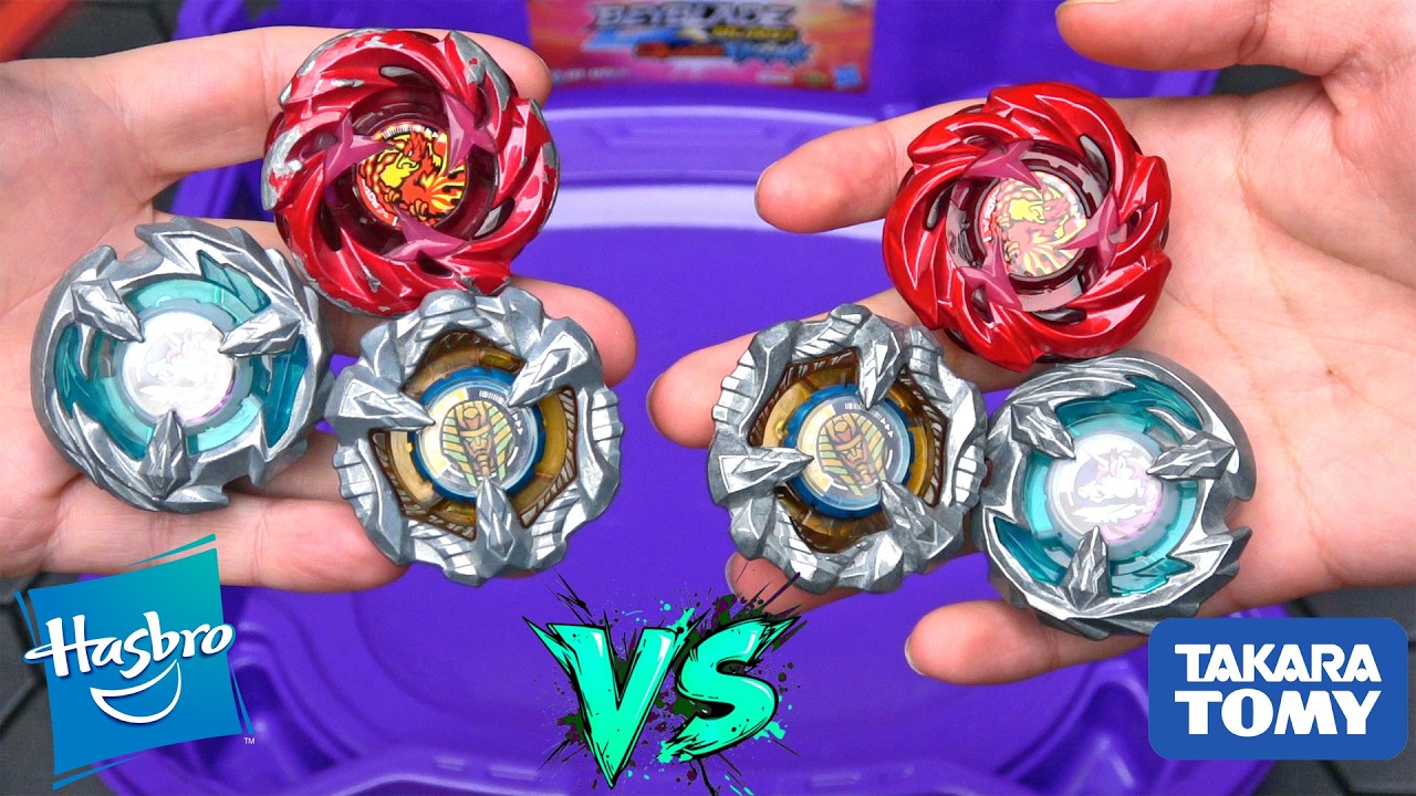 Drużyna YGGDRASIL kontra Drużyna YGGDRASIL (HASBRO kontra TAKARA TOMY) Bitwa Beyblade X