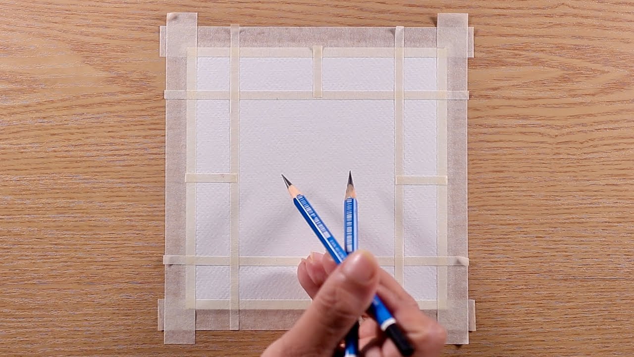 Beautiful Scenery / Drawing with Oil Pastels 