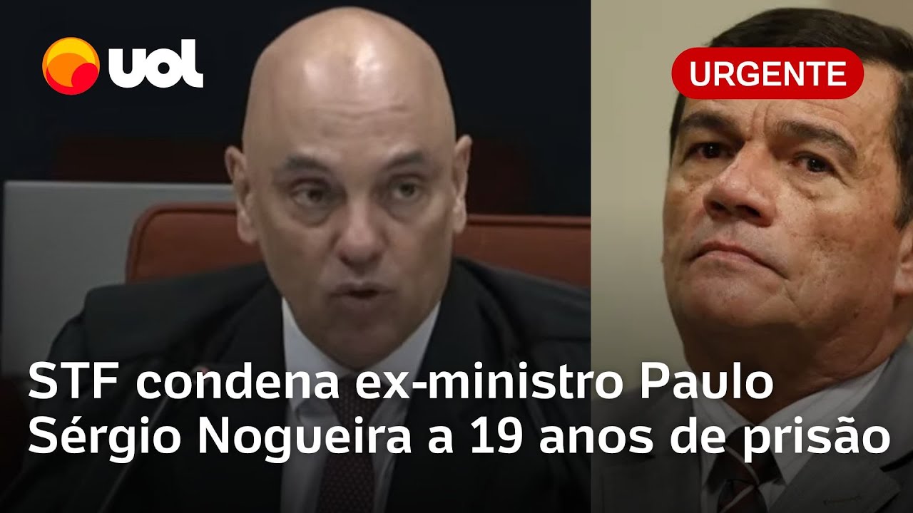 STF condena ex-ministro Paulo Sérgio Nogueira a 19 anos de prisão por trama golpista