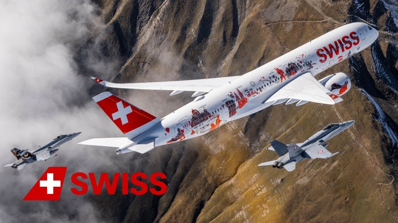 The arrival Livestream of our first A350 | SWISS