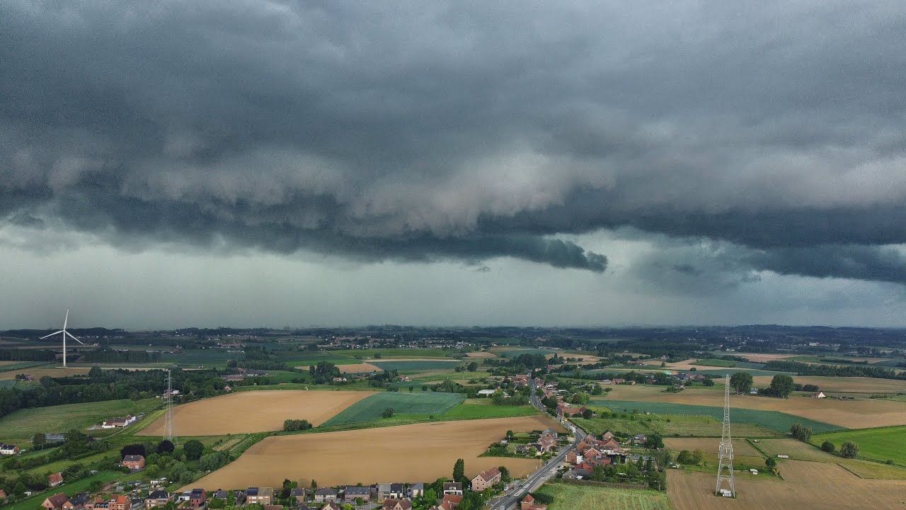 Weather compilation 2022 (onweer, drone, shelf cloud, hagel, ...)