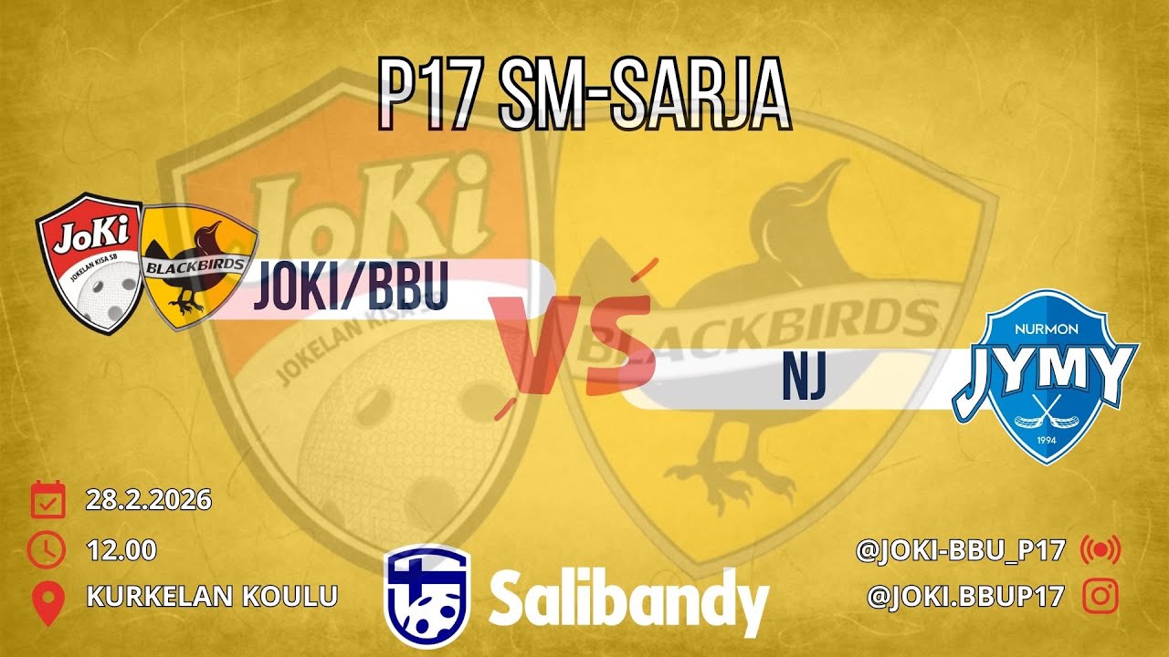 P17 SM-SARJA JoKi/BBU - Nurmon JYMY 28.2.2026