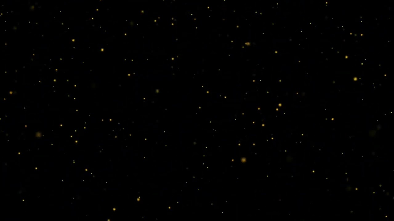 Falling golden particles nBlack screen relaxing golden Particles Screensaver Live Wallpaper