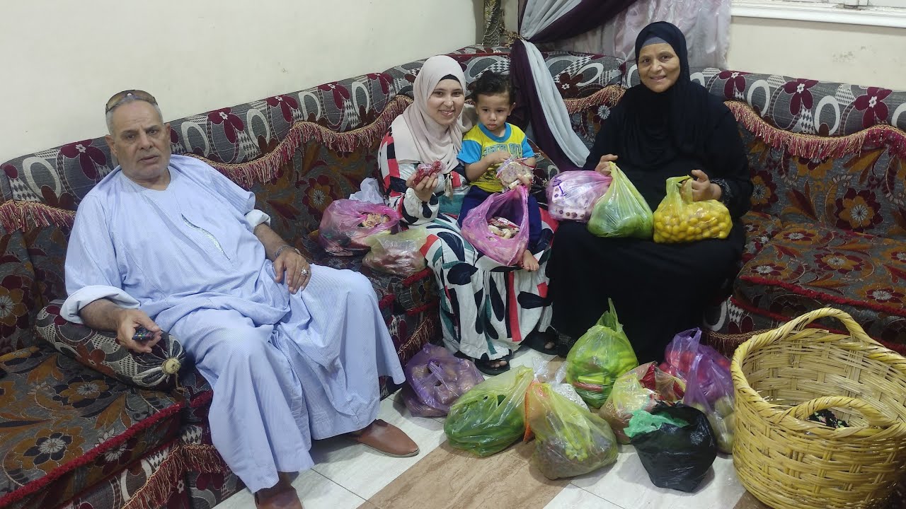 دخلت أمى 🧕🧔وأبويا على بالموسم وشرفونى❗قدام أهل زوجى وفرحت 🥰اولادى بيهم بالدنيا مولود نبوى🎉 شريف#